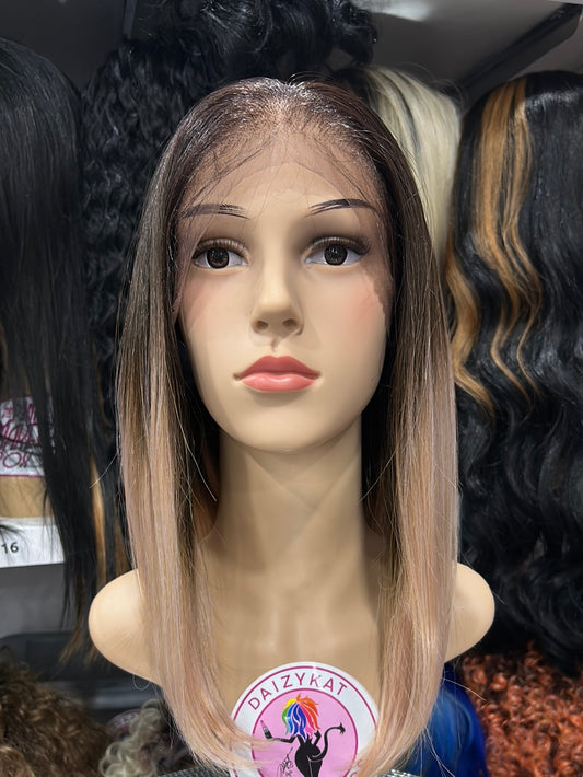 #50 Abby- 13x7 Free Part Lace Front Wig - SOFT PINK